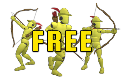 Human Archer Animations FREE