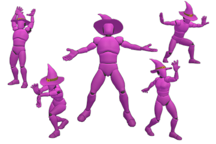 Human Spellcasting Animations