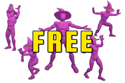 Human Spellcasting Animations FREE