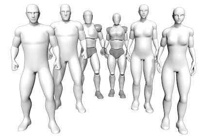 Human Base Meshes